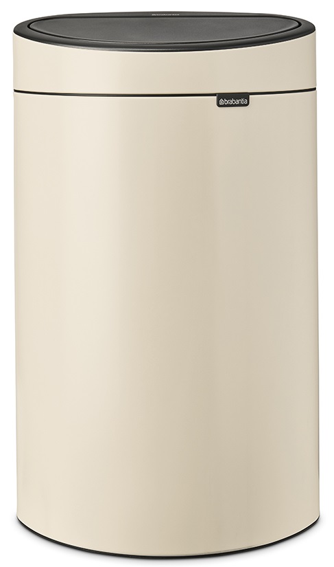 Coș de gunoi Brabantia - Touch Bin New, 40 l, Soft Beige