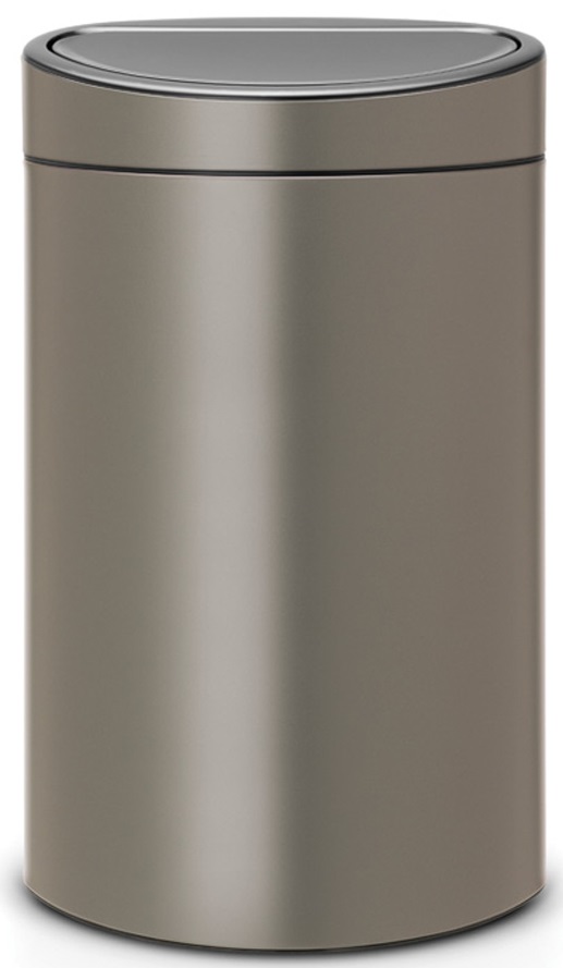 Coș de gunoi Brabantia - Touch Bin New Recycle, 10 + 23 l, Platinum