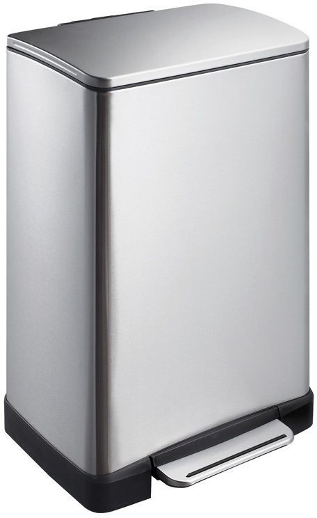 Coș de gunoi EKO Europe - E-Cube, 40 l, crom mat
