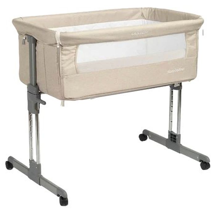 Patul cu o latură care cade  Caretero - Next To Me, Sleep 2 Gether, bej