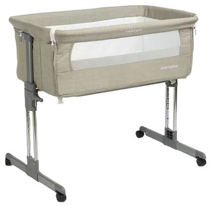Patul cu o latură care cade  Caretero - Next To Me, Sleep 2 Gether, gri