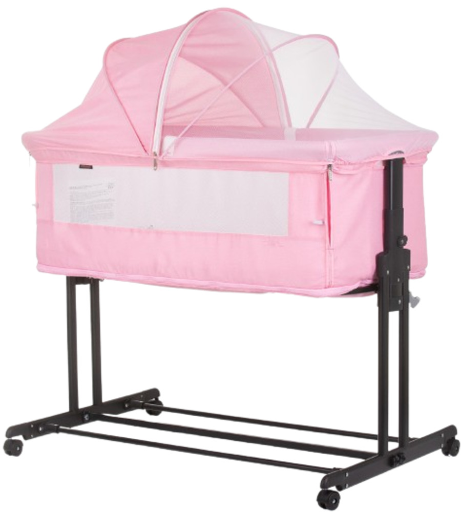 Cușcă cu o parte mobilă Chipolino - Zen, flamingo