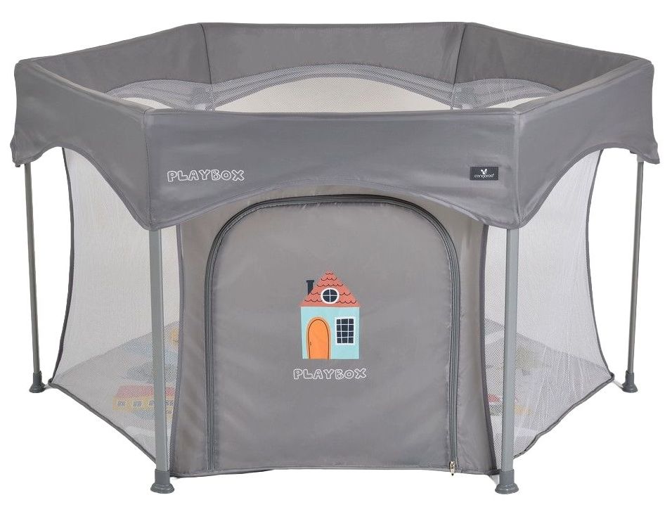 Coș de joc  Cangaroo - Playbox, gri