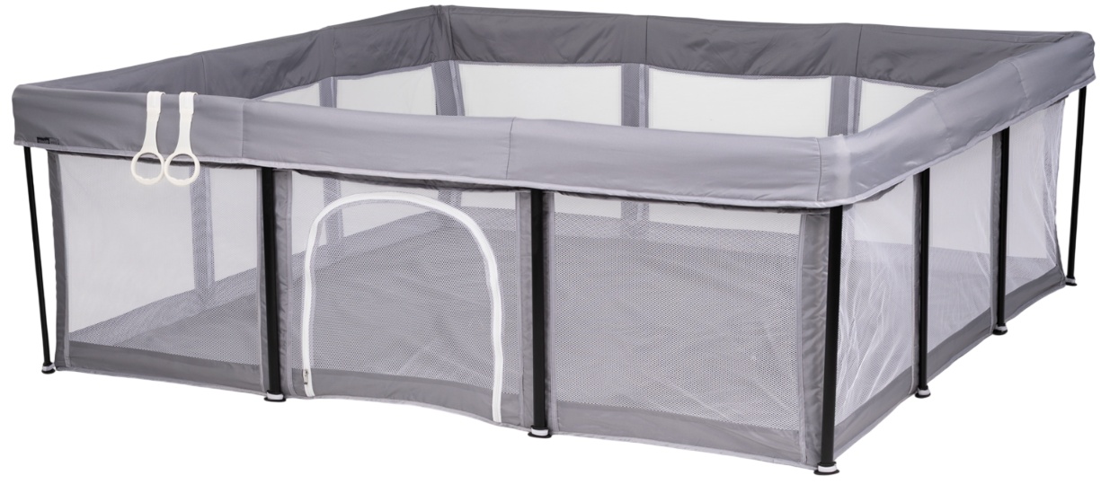 Țarc de joacă Chipolino - Easy, 180 х 180 cm, gri