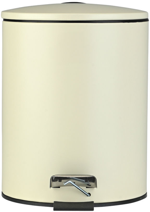 Coș de baie Estia - Classic, 5 l, fildeș mat