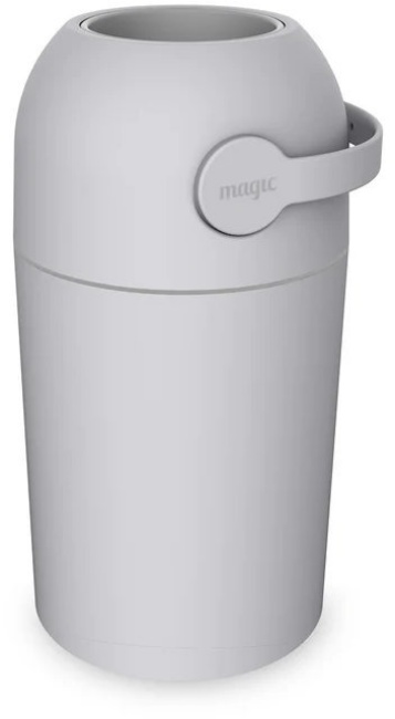 Coș pentru scutece Magic - Majestic, Concrete