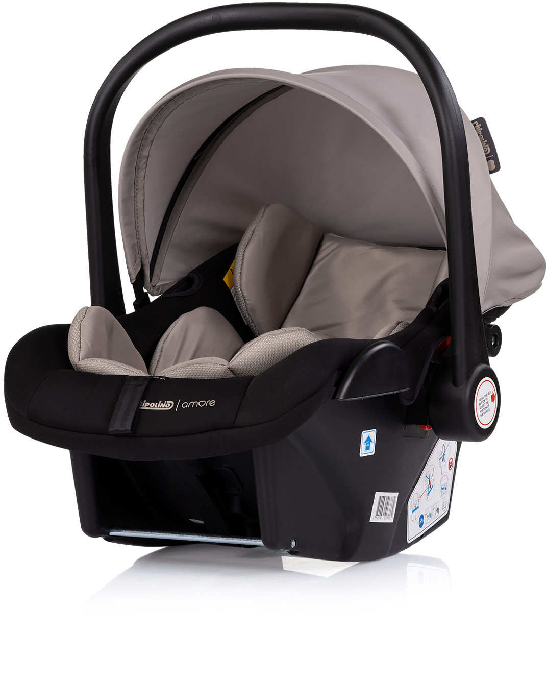Scaun auto Chipolino - Amore, i-Size, 40-87 cm, latte