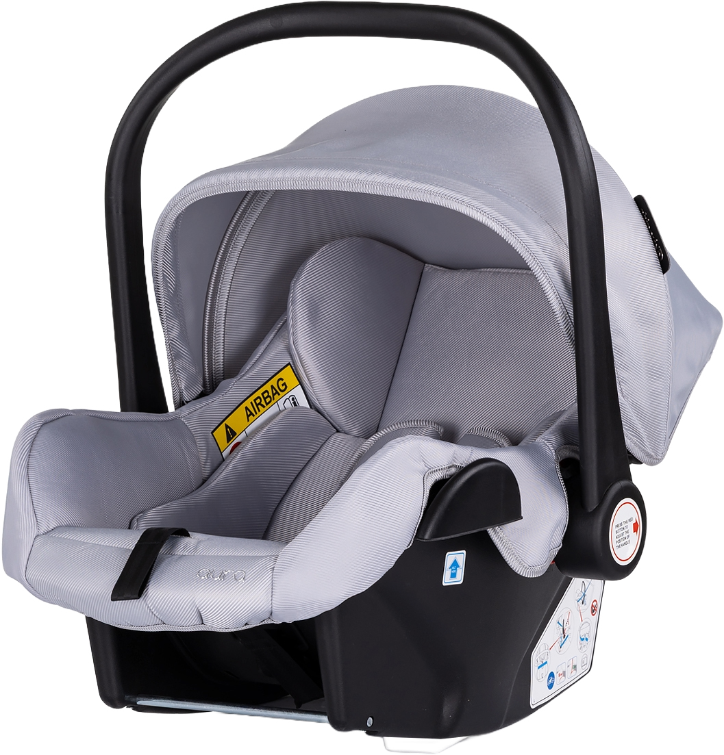 Scoică auto Chipolino - Aura, i-Size, 40-87 cm, gri tulbure