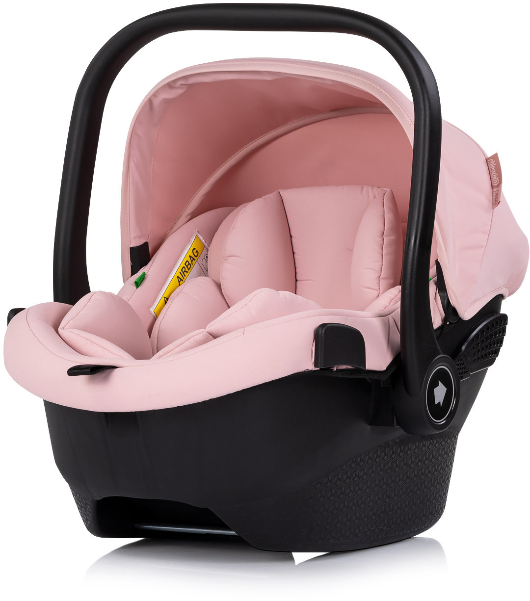 Scoică auto Chipolino - Pearl, i-Size, 40-87 cm, pudră roz
