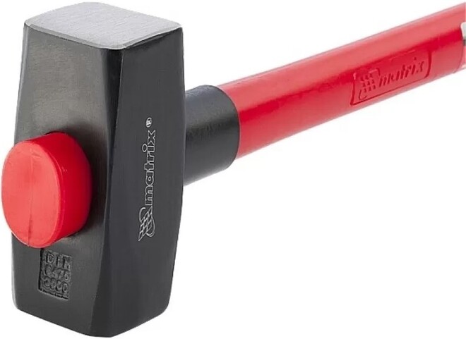 Ciocan de forjar MTX - 3000 g, mâner din fibră de sticlă, cauciucat