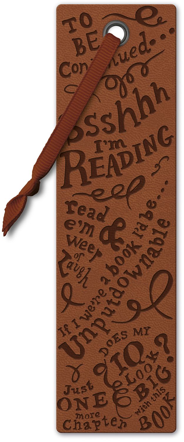 Despărțitor de cărți din piele IF Ssshhh - I'm Reading
