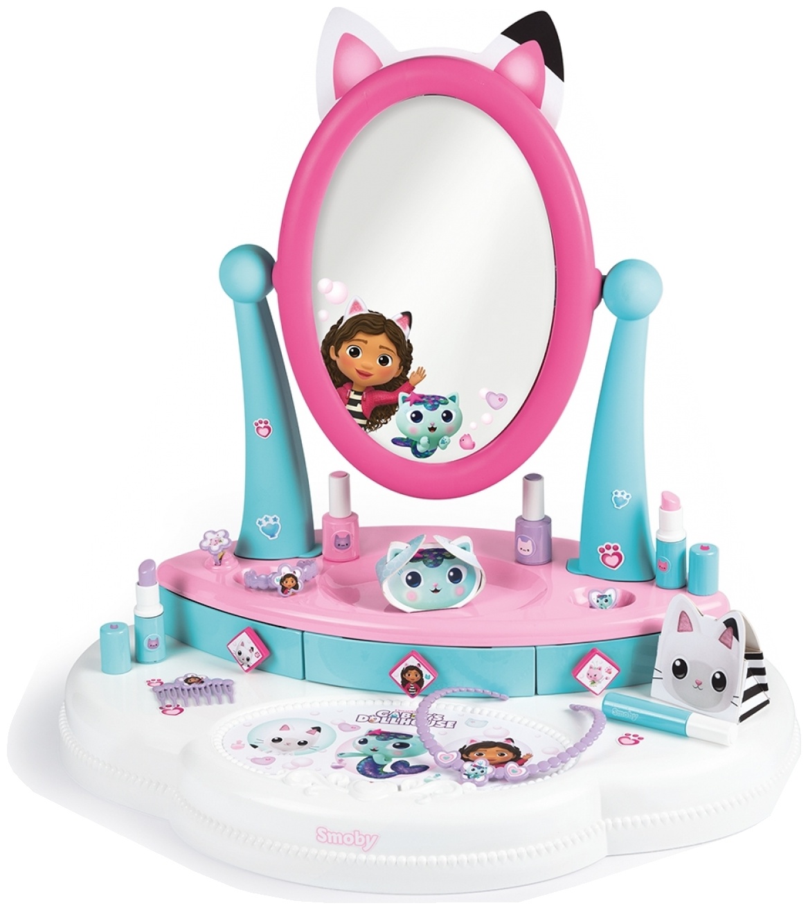 Masă de toaletă cosmetică Smoby - Gabby's Dollhouse