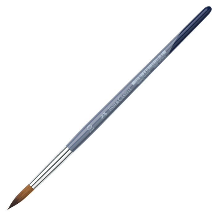 Pensula rotunda pentru desen Faber-Castell №10 - Par sintetic