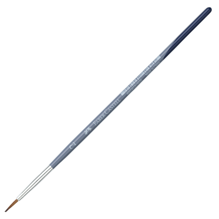 Pensula rotunda de desen Faber-Castell №2 - Par sintetic