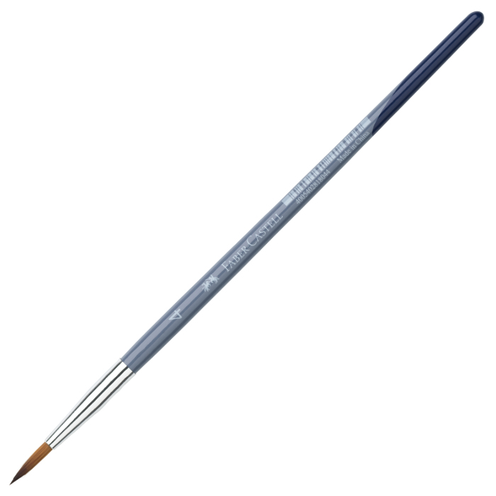 Pensula rotunda de desen  Faber-Castell №4 - Par sintetic