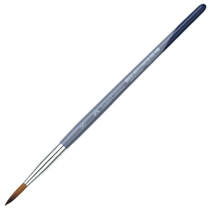 Penrula rotunda pentru desen Faber-Castell №8 - Par sintetic