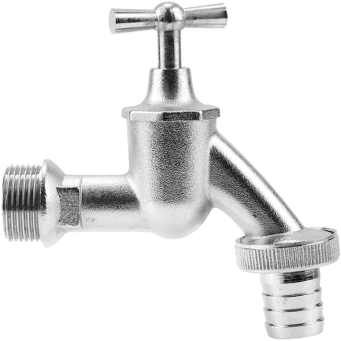 Robinet pentru fântână de grădină Gardena - Cupla cu racord pentru furtun ⌀ 13 mm x 1/2'', filet pentru furtun M
