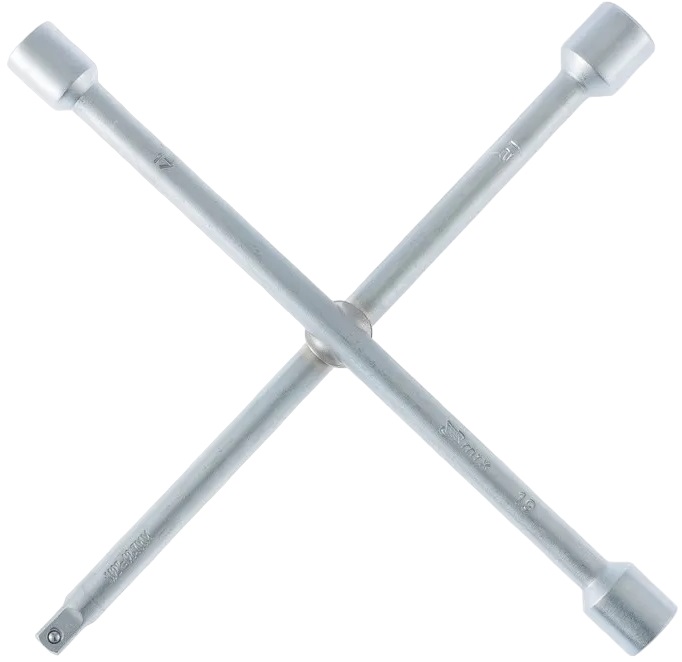 MTX Cheie pentru roți - 17 x 19 x 21 mm, 1.2'', Ø16 mm, oțel 45