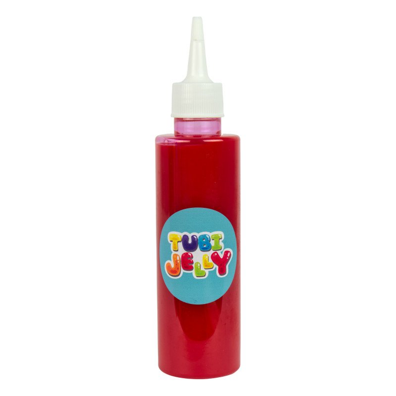Gel creativ Tuban - Tubi Jelly, 150 ml, roşu