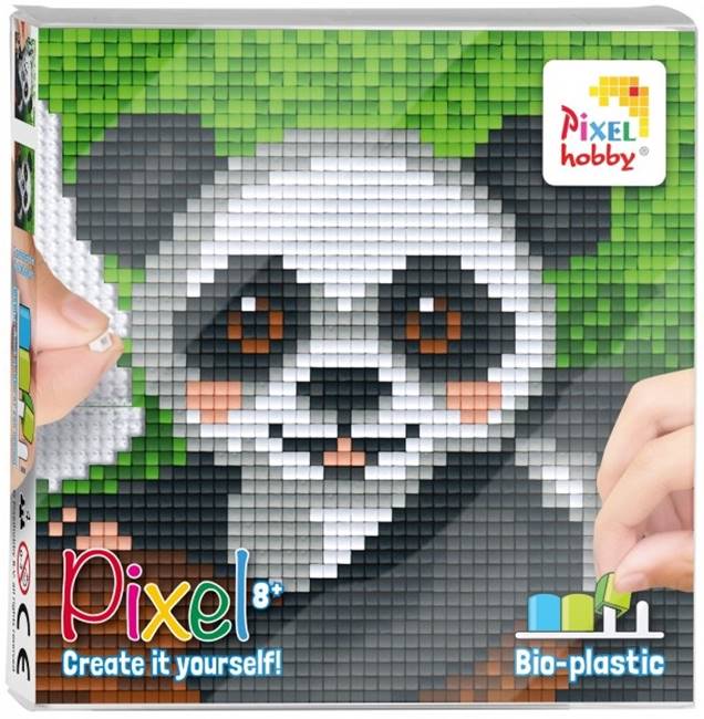 Set de pixeli creativ  Pixelhobby Classic - Panda