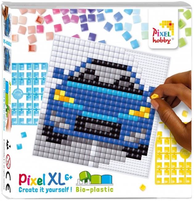 Set de pixeli creativ  Pixelhobby - XL, Mașină