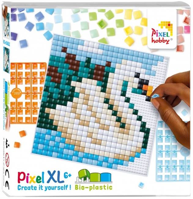 Set de pixeli creativ  Pixelhobby - XL, Lebădă