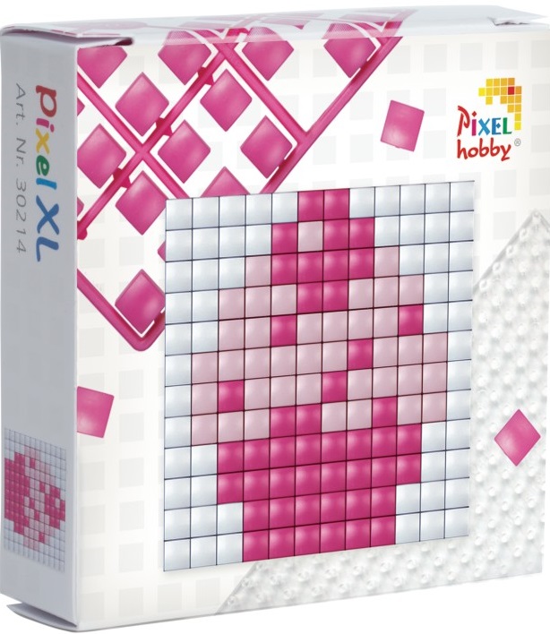 Set creativ cu pixeli Pixelhobby - XL, Briosa