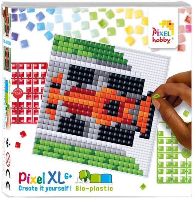 Set de pixeli creativ  Pixelhobby - XL, Mașină de curse
