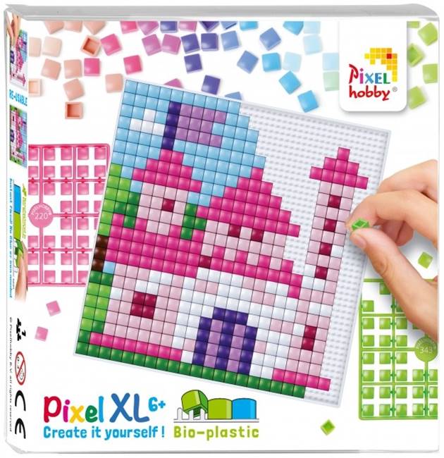 Set de pixeli creativ  Pixelhobby - XL, Castel