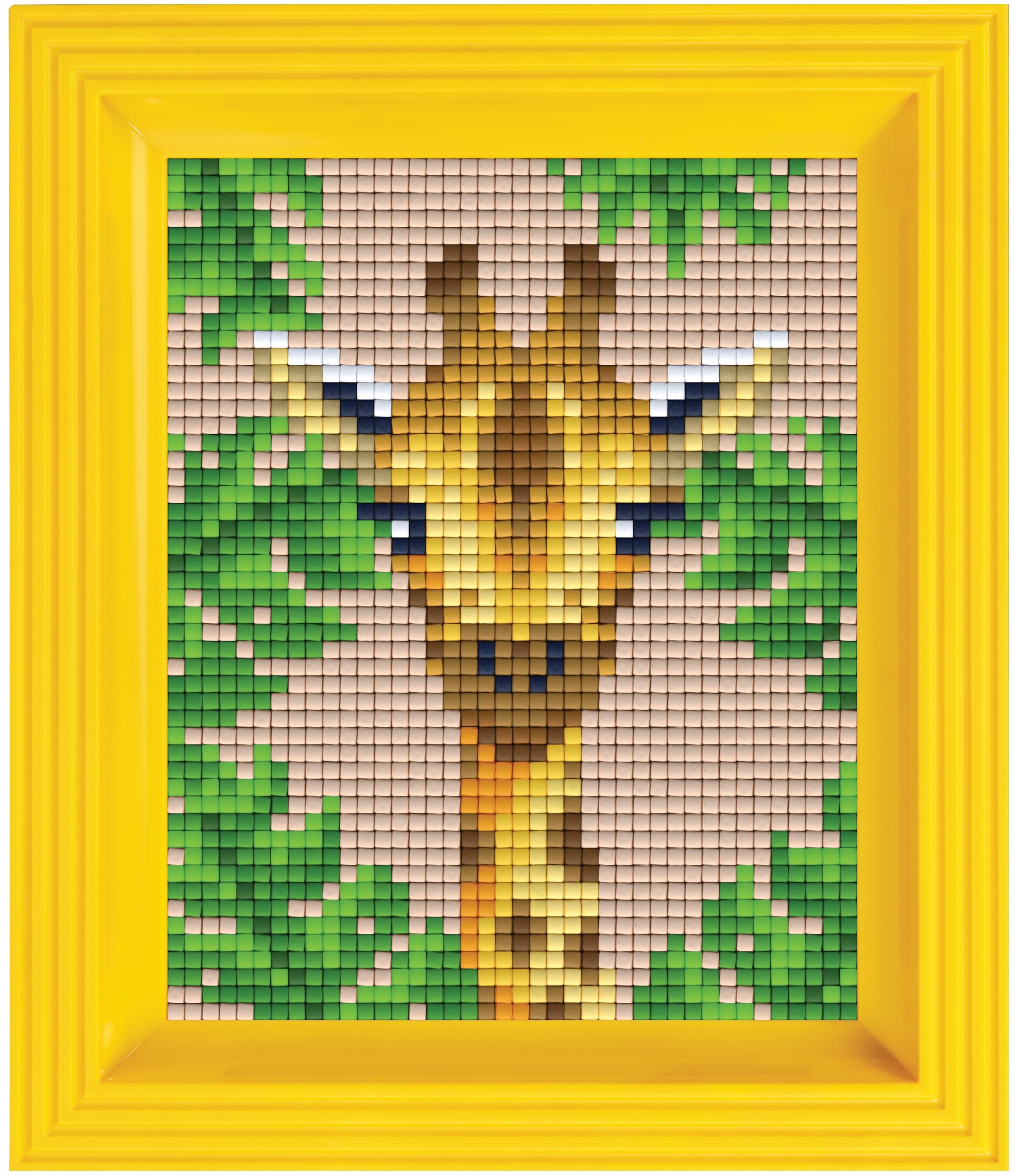 Set creativ cu cadru și pixeli Pixelhobby - Girafă, Pixel Classic