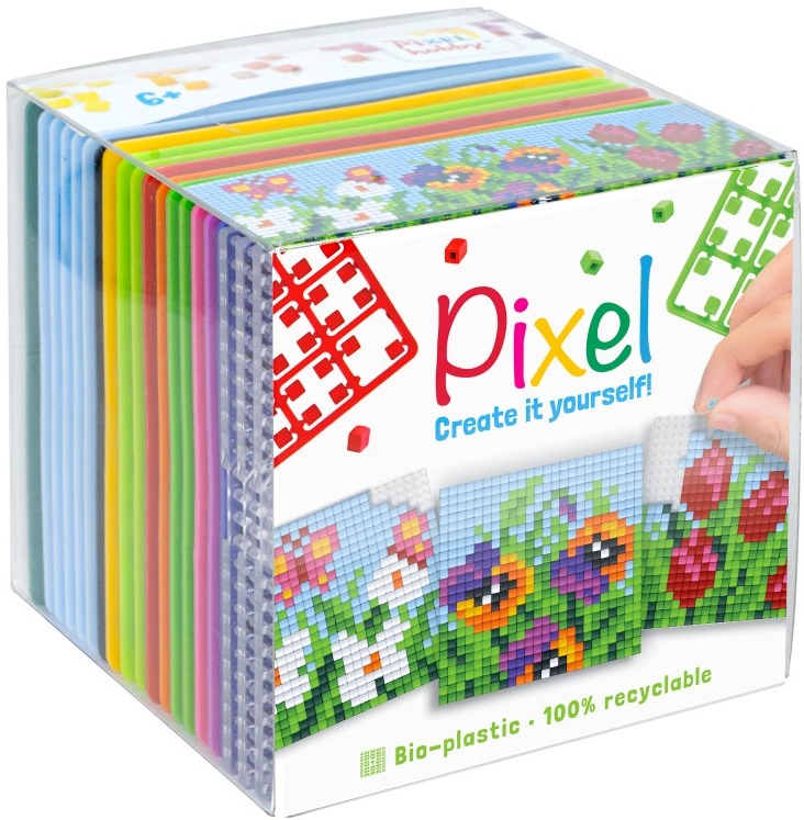 Creative Pixel Cube Pixelhobby - Pixel Classic, Flori
