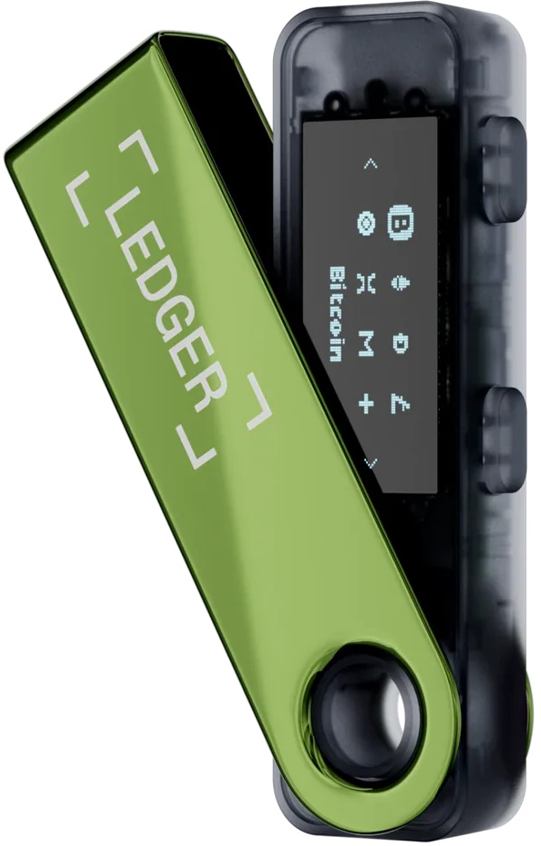 Portofel cripto Ledger - Nano S Plus, Oxidate Green