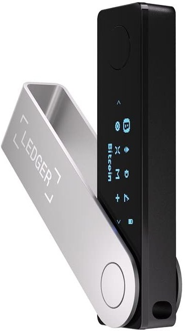 Portofel crypto Ledger - Nano X, Onyx Black