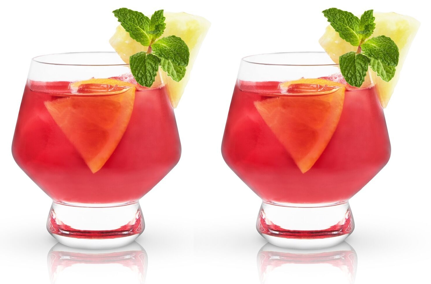 Pahare cristal pentru punch Viski - Raye, 240 ml, 2 bucăți