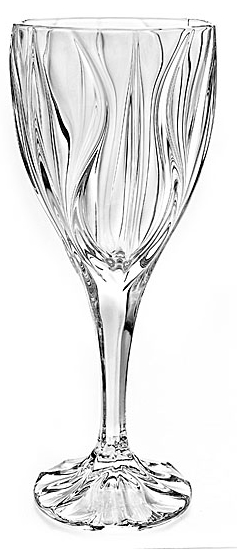 Pahare cristal pentru vin Bohemia 1845 - Ocean, 6 bucăți, 320 ml
