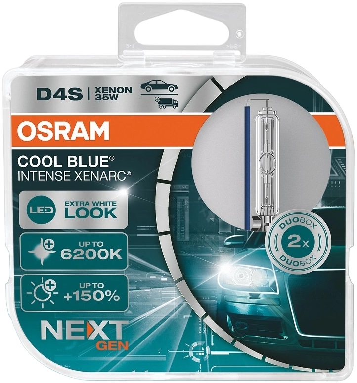 Xenon Osram - D4S, 66440CBN, Xenarc Cool Blue Intense