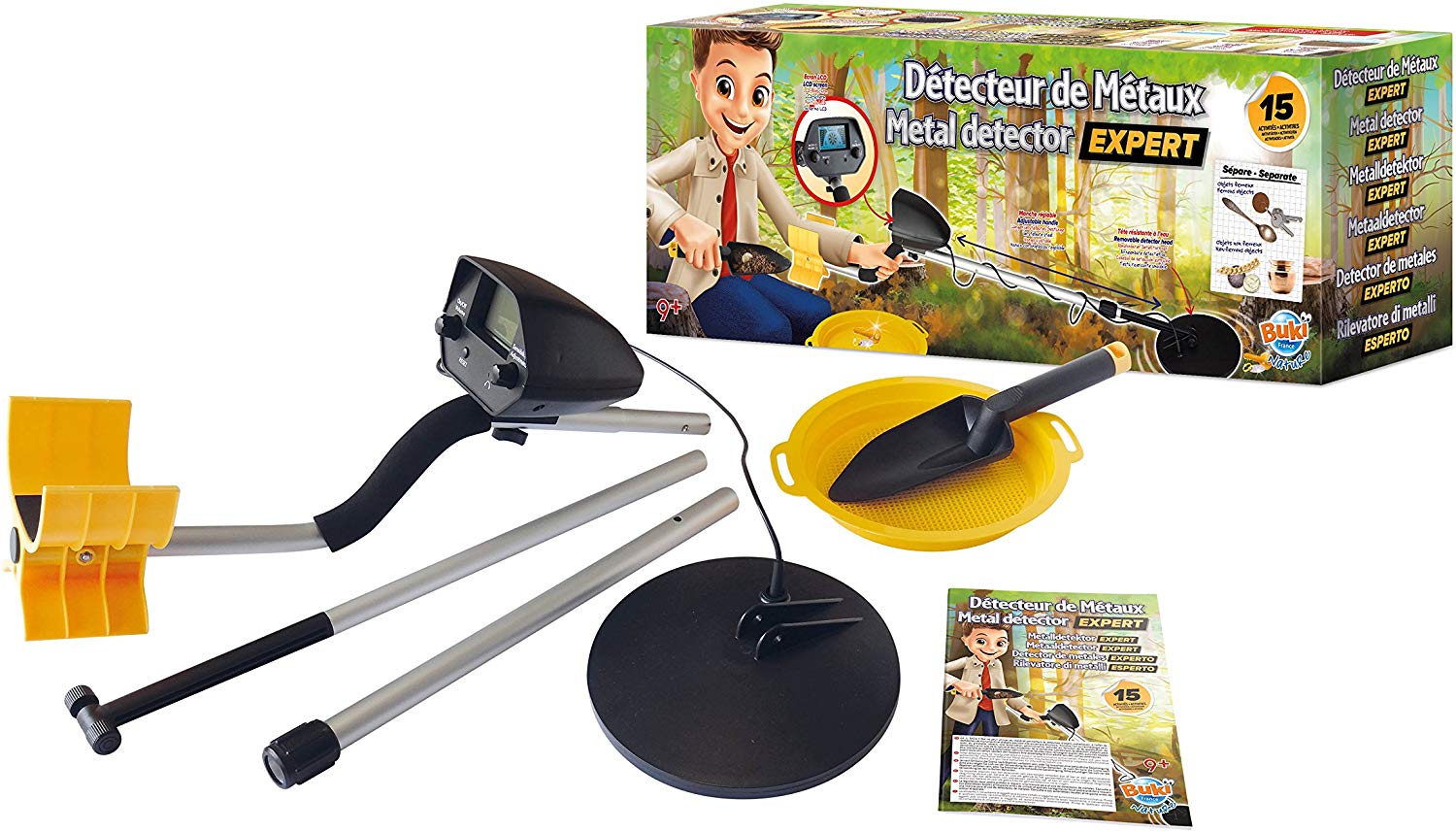 Detector pentru obiecte metalice Buki Nature - Expert