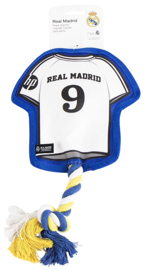 Jucărie pentru câini  Cerda Sports: Football - Real Madrid  (Football Shirt) (Rope)