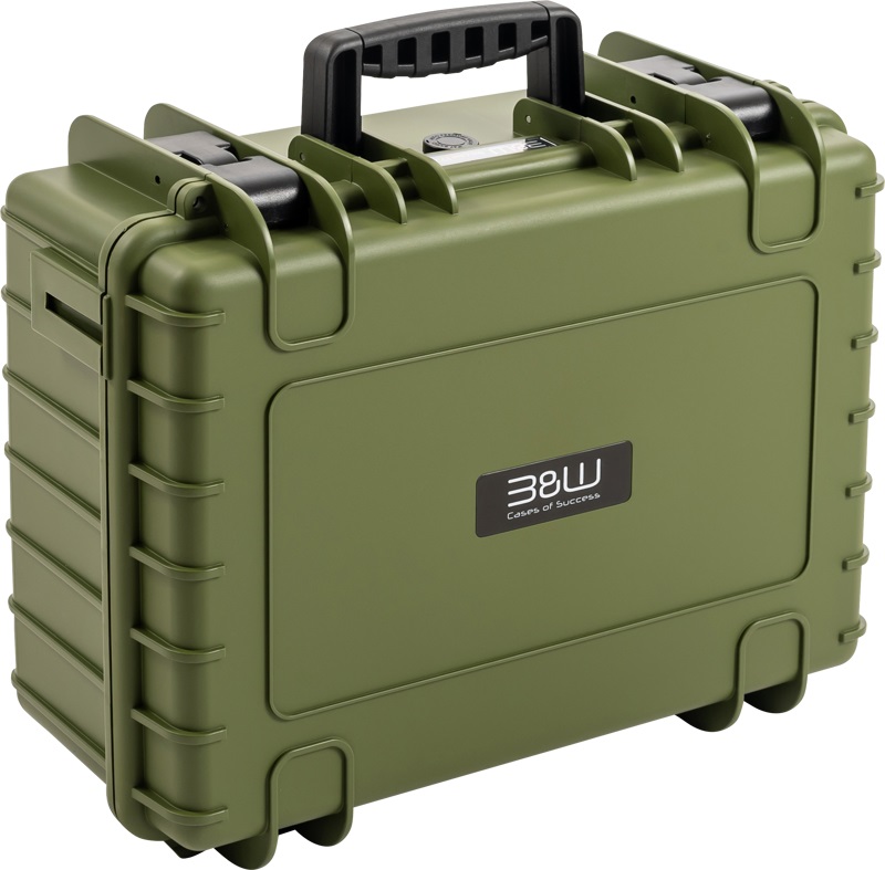 Valiza B&W - Type 5000, pentru DJI Mavic 4 Pro, Bronze Green