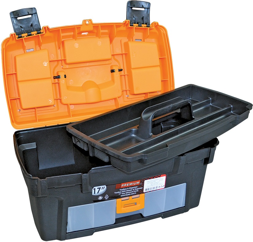 Cutie pentru scule cu organizator Premium - 35369, 17''