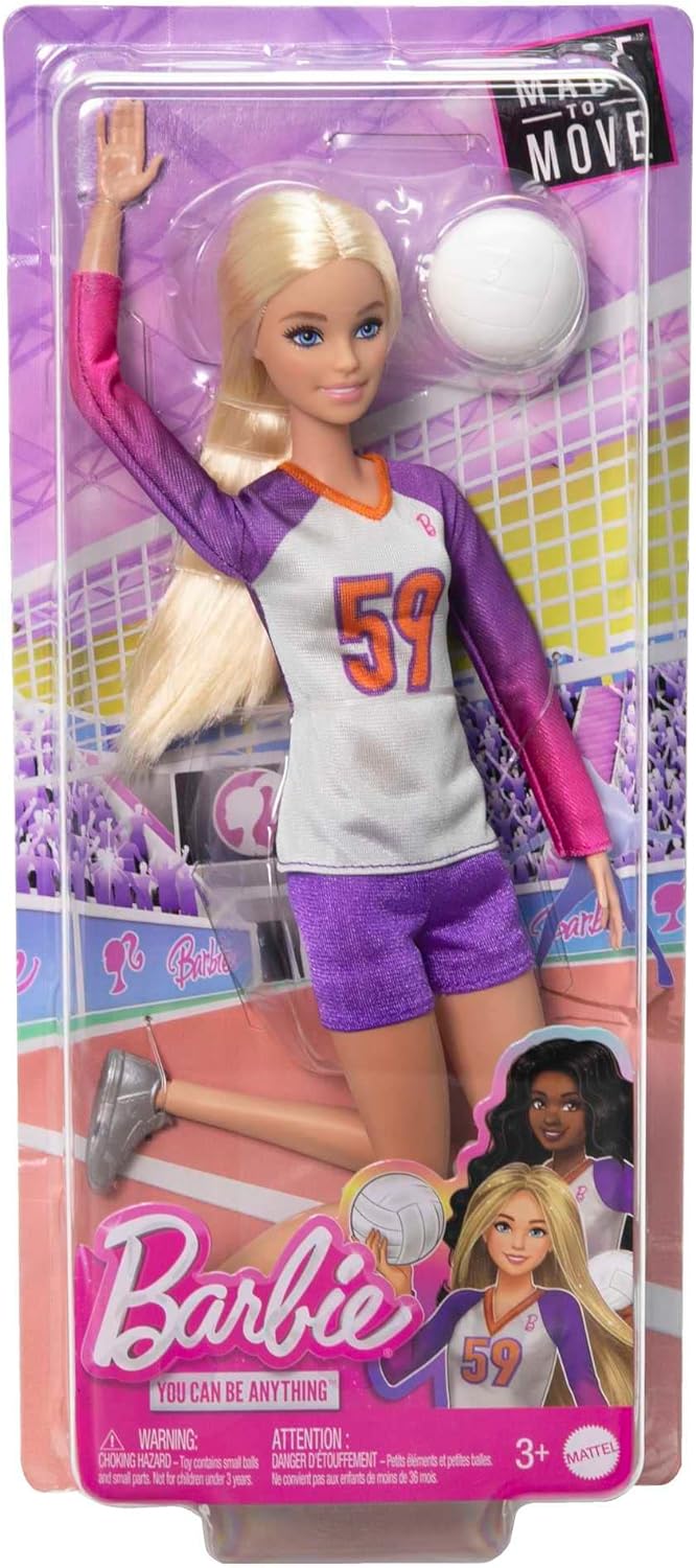 Păpușă Barbie  You Can be Anything - Jucator de volei
