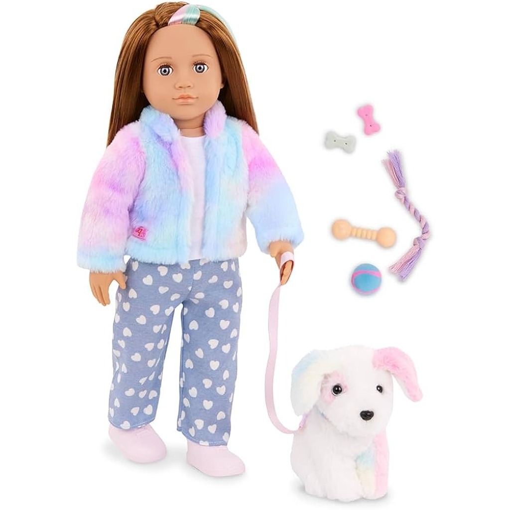 Păpuşă Our Generation – Skylar și Bow, 46 cm