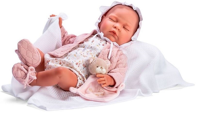Păpuşă bebeluş Asi Dolls - Diana, ediție limitată, 46 cm