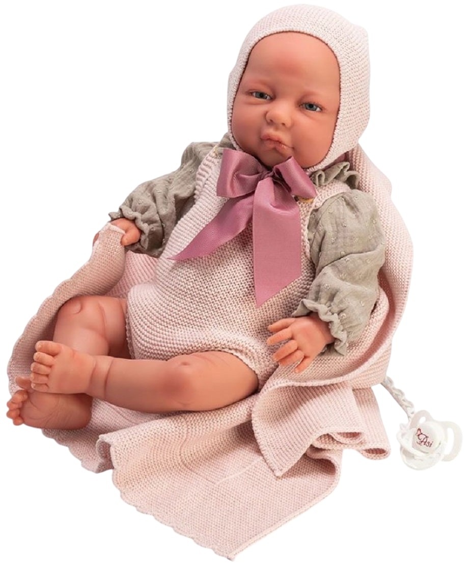 Păpuşă bebeluş Asi Dolls Real Reborn - Kathy, 46 cm