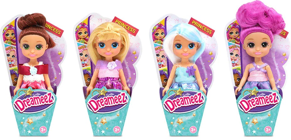 Păpuşă Dreameez - Prinţesă, 12 cm, sortiment