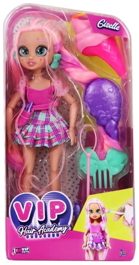 Păpușă IMC Toys Vip Pets Hair Academy - Giselle