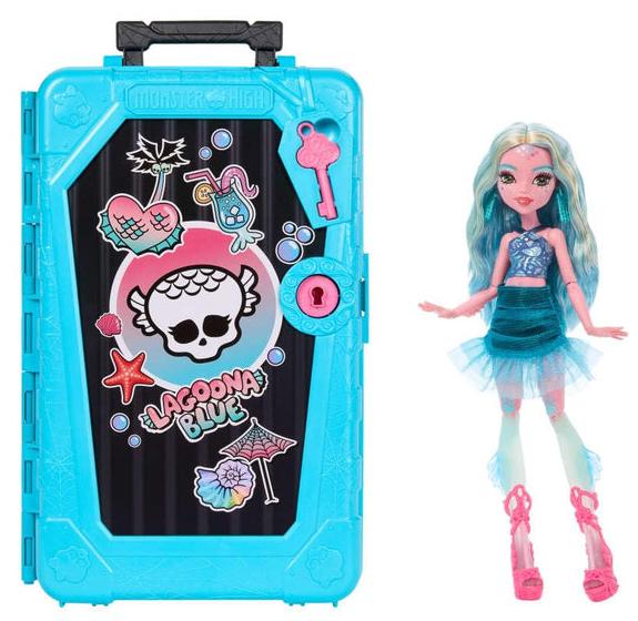 Păpuşă Monster High Skulltimate Secrets - Destination: Gore-geous Oasis, Lagoona Blue
