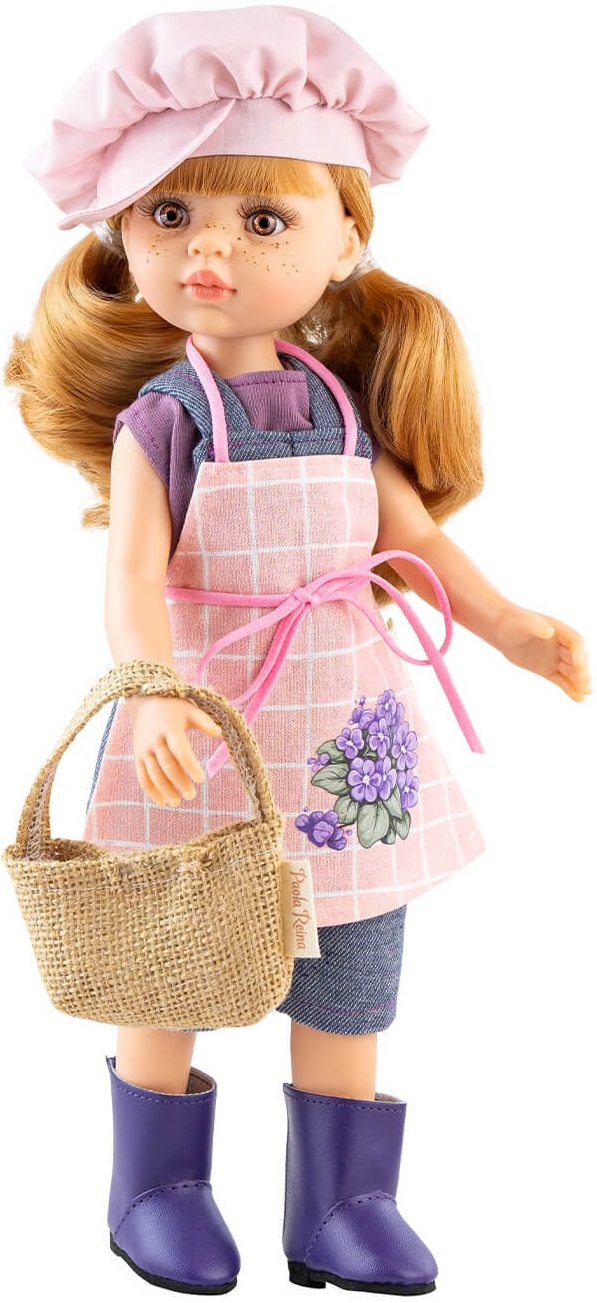 Păpuşă Paola Reina Las Amigas - Irena, florară, 32 cm