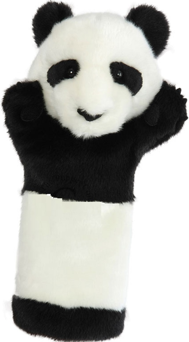 Papusa manusa The Puppet Company - Panda, 40 cm
