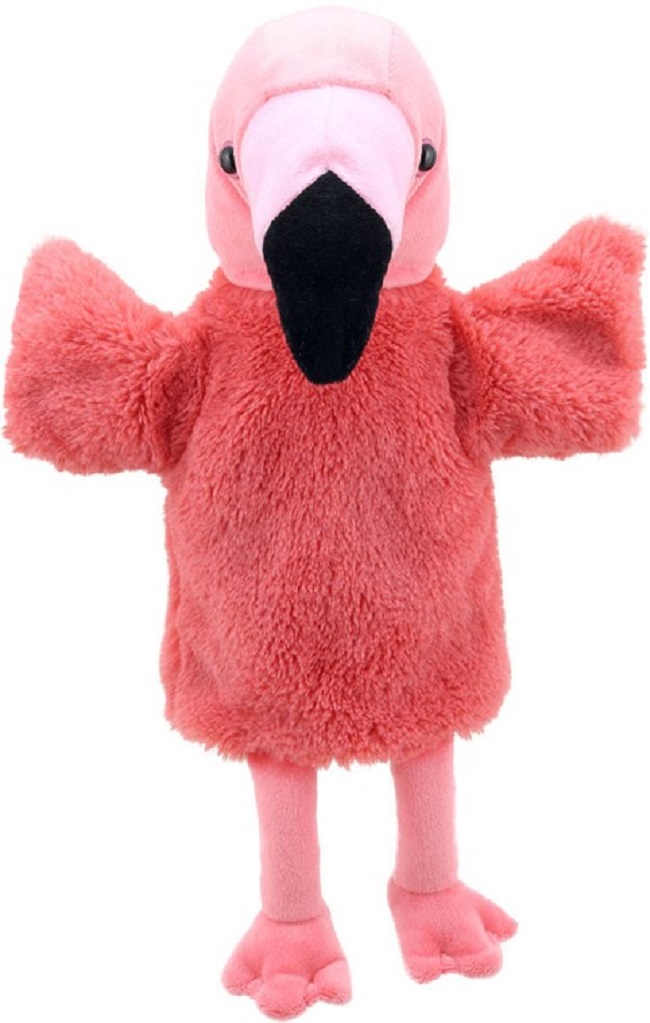 Papusa-manusa The Puppet Company - Flamingo roz, 25 cm